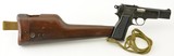 Canadian Inglis High Power Pistol Mk. I* w/ Shoulder Stock - 1 of 11