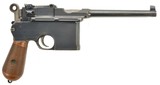 Fantastic Mauser Large-Ring Flatside Broomhandle Pistol - 1 of 12