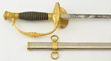 US Model 1860 Staff & Field Sword by William Read & Son - 1 of 15