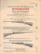 Winchester Retail Catalogue 3-1-1933 - 1 of 5