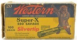 Iconic Bear Box Western Super-X 250 Savage Ammo Full - 1 of 7
