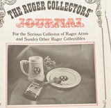 Ruger Collectors' Journal Vol 1 ?Çô Vol 7 1977 to 1983 - 8 of 8