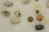 Civil War Battle Filed Dug Bullet & Button Collection 22 Pieces - 3 of 10