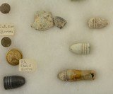 Civil War Battle Filed Dug Bullet & Button Collection 22 Pieces - 5 of 10