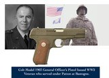 Colt Model 1903 General Officer’s Pistol Issued to Two Army Generals - 1 of 15