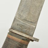 WWII U.S. Navy Mark 1 Pal Fighting Knife and Hard Plastic Mk1 Sheath - 3 of 10