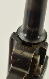 Krieghoff/DWM Commercial Luger Pistol (Backframe Inscription) - 14 of 15