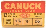 Canuck Shotshell Box 1948 12 Gauge - 2 of 5