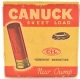Canuck Shotshell Box 1948 12 Gauge - 1 of 5