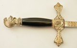 Knights Templar Silver-Mounted Ceremonial Sword by M.C. Lilley & Co. - 8 of 15