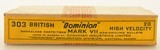 Sealed Box of Dominion 303 British Reference Ammo Dated 1936 Excellent - 2 of 5