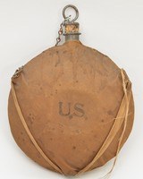 Post Civil War New York Depot Canteen With Canvas Cover Update - 1 of 7