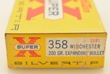 1 Full Box 358 Win 200 Grain Silvertip Ammo 20 Rds - 2 of 6