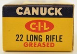 Canuck 22 LR Greased Ammo Late 1960s - 4 of 7