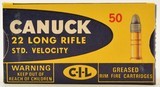 Canuck 22 LR Greased Ammo Late 1960s - 1 of 7
