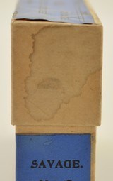 Scarce Full Savage Arms 303. 15 Covered Miniature 2pc Box - 5 of 6