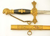 Knights Templar Ceremonial Sword by Bent & Bush - 1 of 15