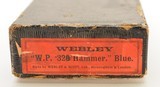 Webley WP .320 Hammer Revolver With Original Box - 12 of 15