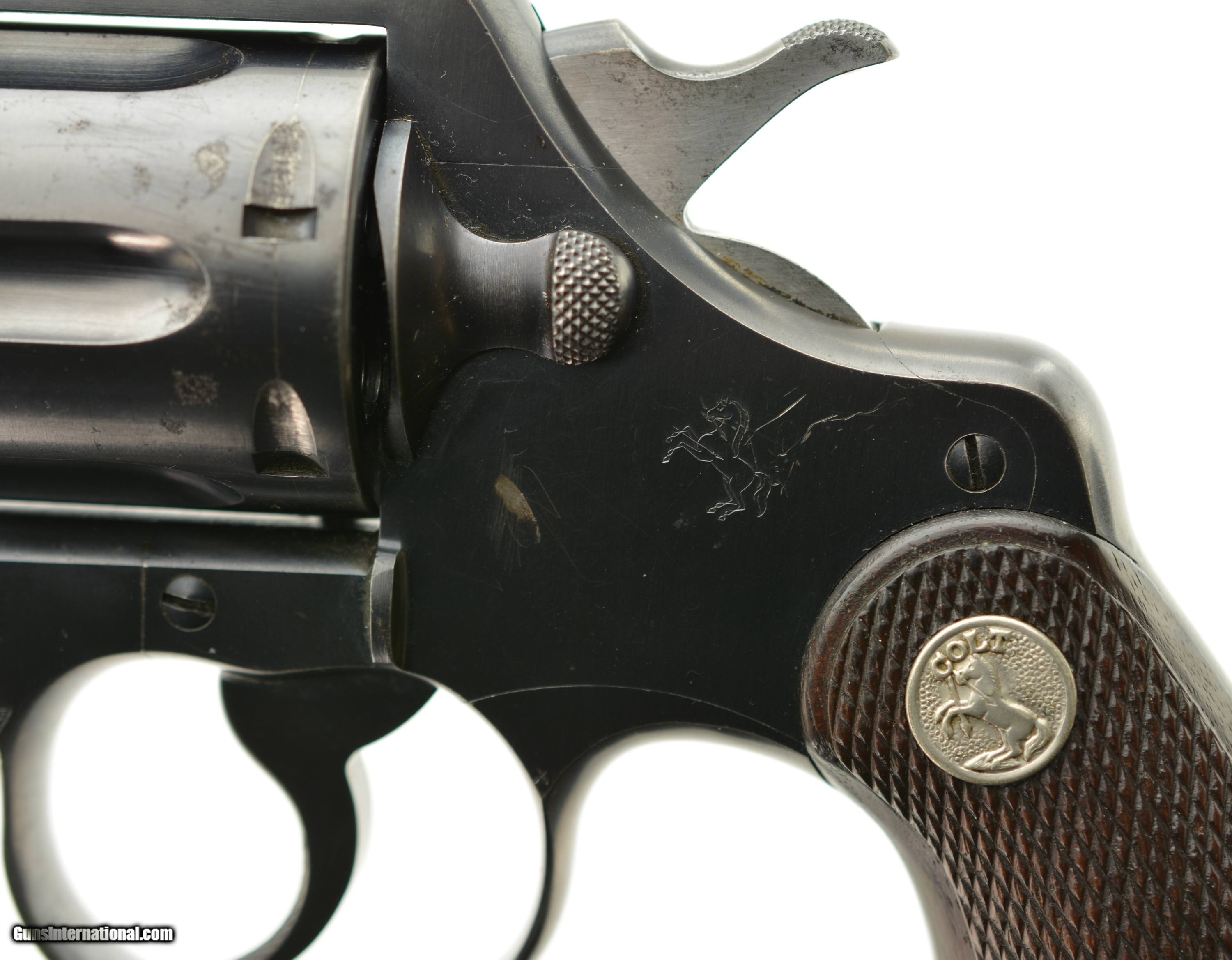 Colt Official Police 22 Revolver 3494