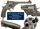Webley-Fosbery Model 1903 Target of Capt. Sir H.C. Lloyd KCVO, MC - 1 of 15