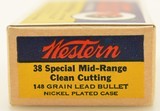 Western Bullseye 38 Special Ammo Mid-Range WC 148 Gr 50 Rds. - 2 of 7