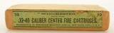 Winchester Full Box .32-40 Ammo “7-9" Date 2 Piece - 2 of 7