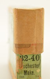 Winchester Full Box .32-40 Ammo “7-9" Date 2 Piece - 5 of 7