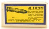 Excellent Western Bullseye Box 25 Stevens Rim Fire 50 Rounds - 7 of 8