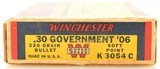 Scarce 220 GR Soft Point 1939 Box Winchester Super Speed 30-06 - 3 of 7