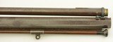 British Percussion Scoped Sporting Rifle Cased w/ Gold Inlay - 11 of 15