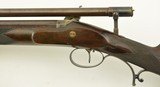 British Percussion Scoped Sporting Rifle Cased w/ Gold Inlay - 15 of 15