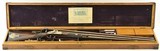 British Percussion Scoped Sporting Rifle Cased w/ Gold Inlay - 2 of 15