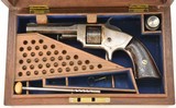 British Cased Rollin White Pocket Revolver by Lowell Arms Co. - 1 of 15