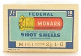 Monark Mallard Shot Shells 16 GA 2 1/2" #8 Shot Ammo Excellent - 2 of 8
