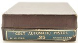 Colt Model 1908 Vest Pocket Pistol w/ Original Box 1931 - 13 of 15