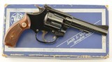 Excellent S&W Model 34 Flat-Latch Round butt Revolver with Box - 1 of 15