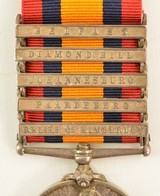 Queen's South Africa Medal with Five Clasps Awarded to Pvt. James Greg - 2 of 15