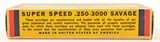 Winchester “1945" Box 250-3000 Savage Full Box Ammo - 4 of 7