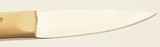 Dunn Small Game & Bird Knife Ivory Micarta Scales Excellent - 5 of 6