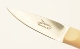 Dunn Small Game & Bird Knife Ivory Micarta Scales Excellent - 2 of 6