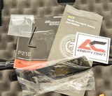 Sig Sauer P210 A-9 Target Pistol 9mm LNIB Custom Armory Craft Grips - 14 of 15