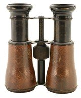 Rare Boer War British Military Binoculars w/ Royal Horse Guard Mark - 1 of 10