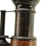 Rare Boer War British Military Binoculars w/ Royal Horse Guard Mark - 3 of 10