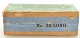 Rare Sealed Box Winchester “Metallic Ctdgs" 30 Long Rim Fire Ammo - 4 of 6