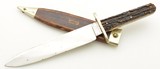 R. Bunting & Sons Sheffield England 7 Inch Bowie Hunting Knife - 1 of 15
