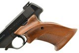 Excellent Hi-Standard Supermatic Series 101 Target Pistol Walnut Grips - 5 of 14