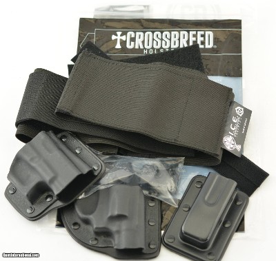 Crossbreed Modular Belly Band Holster Set Revolver + Glock
