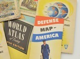 WWII Homefront Ephemera Maps & Atlas Esso, Greyhound, Alcoa - 2 of 8
