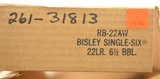 Excellent Ruger Bisley Single-Six 22 LR Mfg 1986 LNIB Engraved Cylind - 14 of 14
