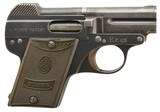 Scarce Austro-Hungarian Pieper 1908 Vest Pocket Pistol (Unit Marked) - 1 of 12